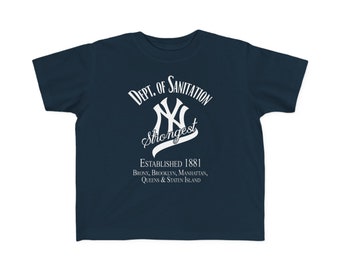 TODDLER New York's Strongest Bronx Baseball Fine Jersey Tee