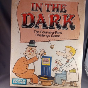 1989 Parker Brothers In The Dark Game