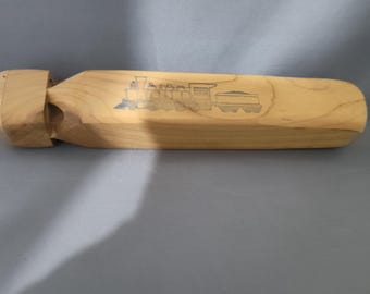 Wooden Train Whistle