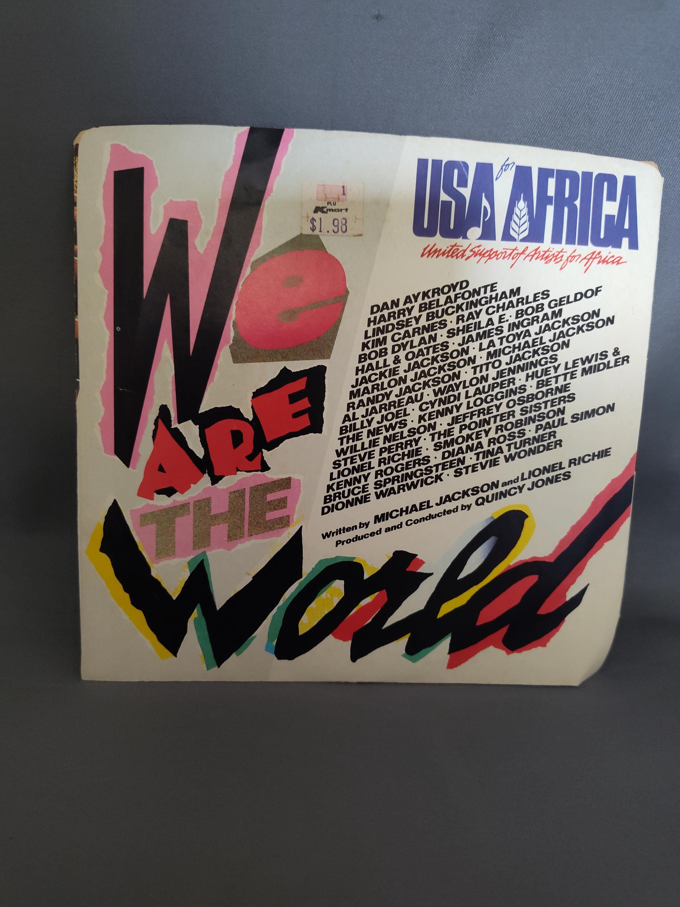 USA for AFRICA ウィーアーザワールド レコード 貴重品 USA for AFRICA ウィーアーザワールド レコード 貴重品‼️