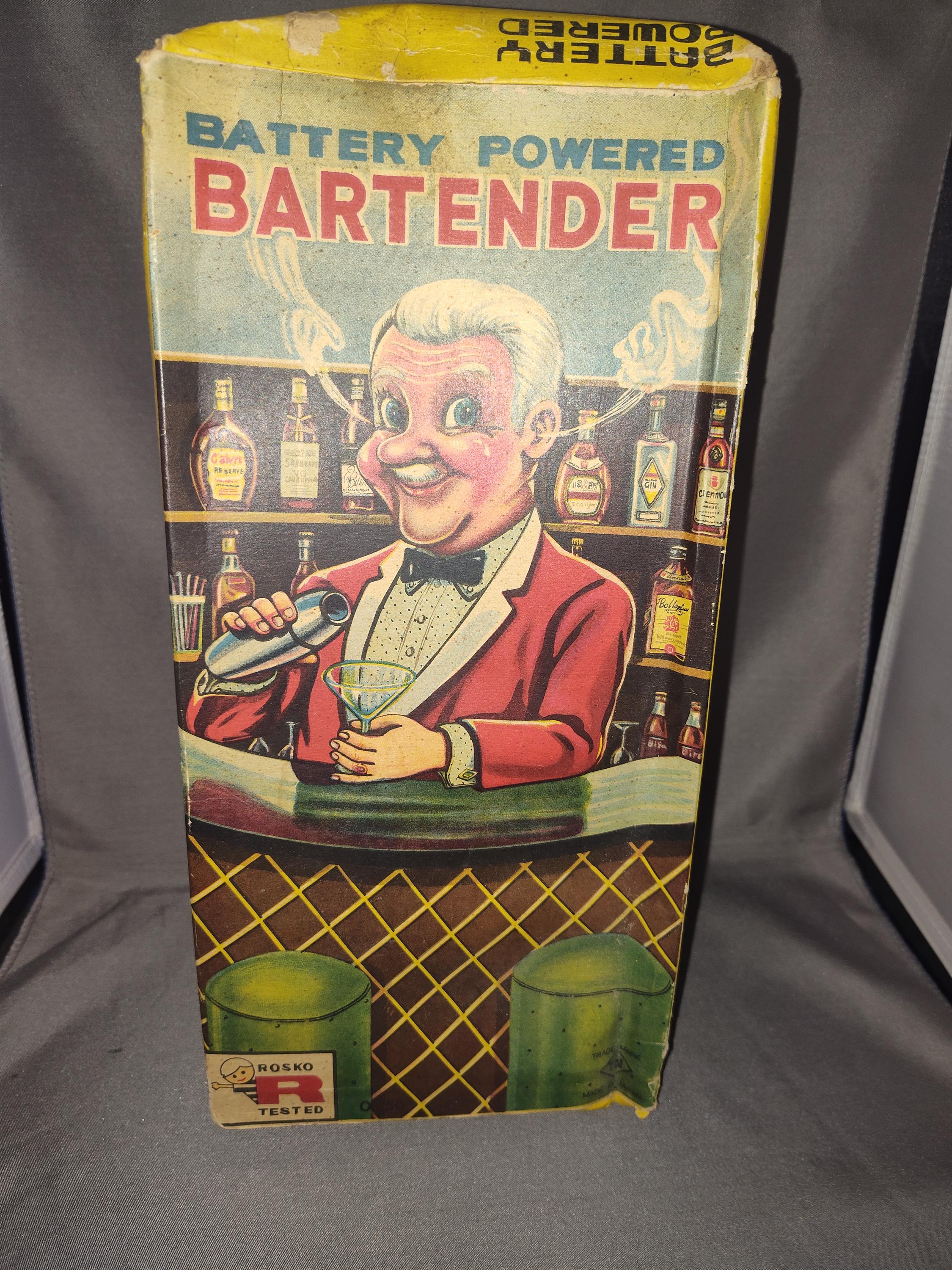 Tin Toy Bartender - Etsy