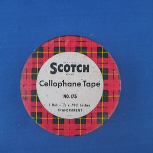 Vintage Scotch Tape Tin