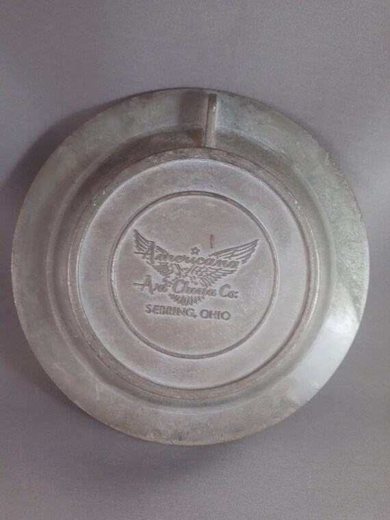 Vintage Pewter Bicentennial Plate - Etsy