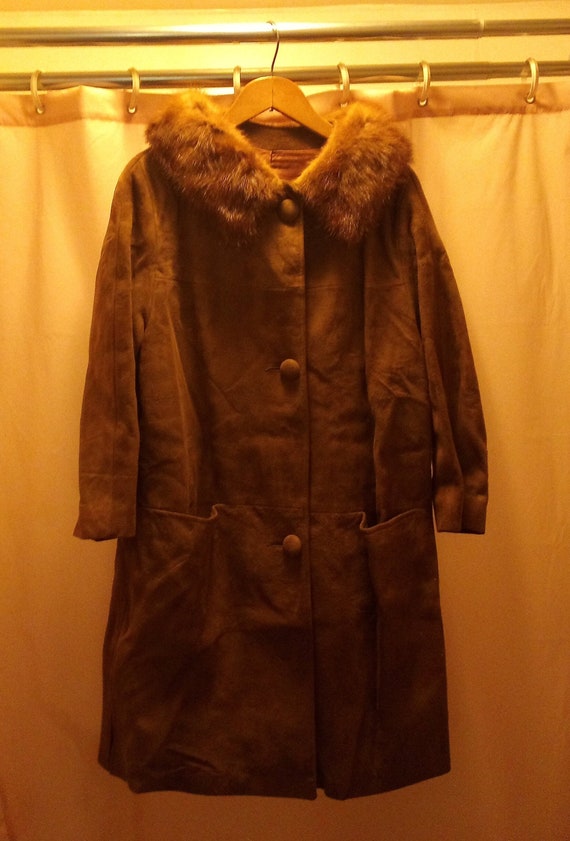 Vintage Suede Coat