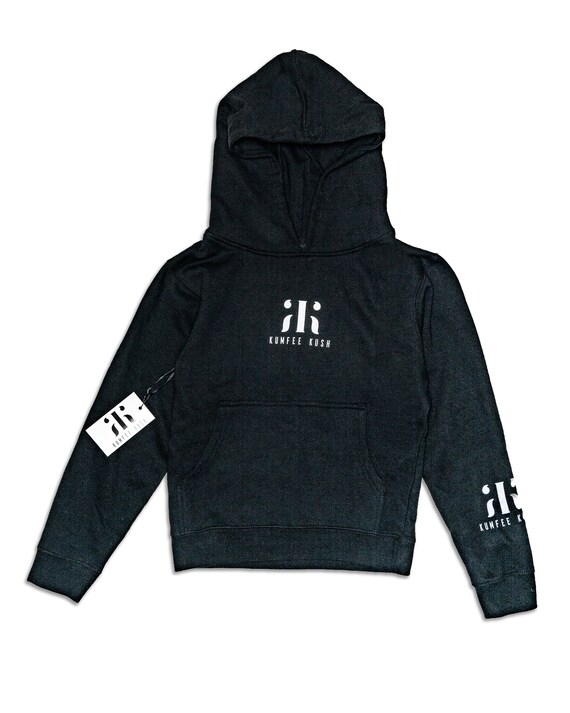 kids black hoodie