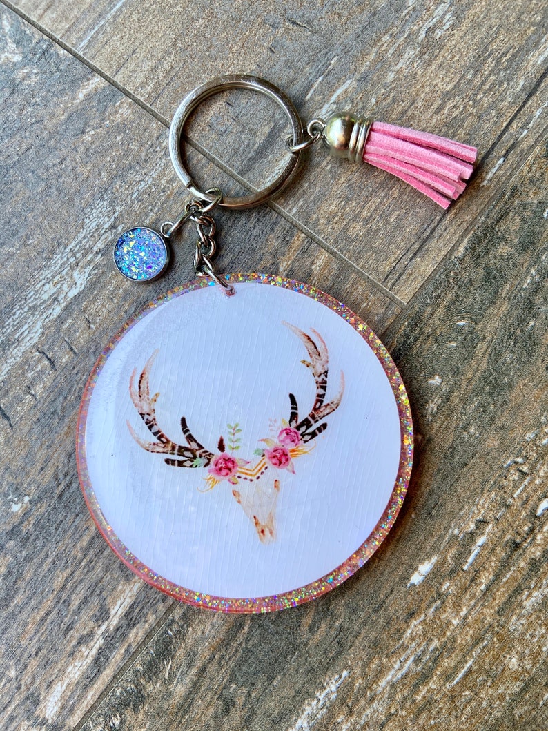 Boho Keychain. Etsy