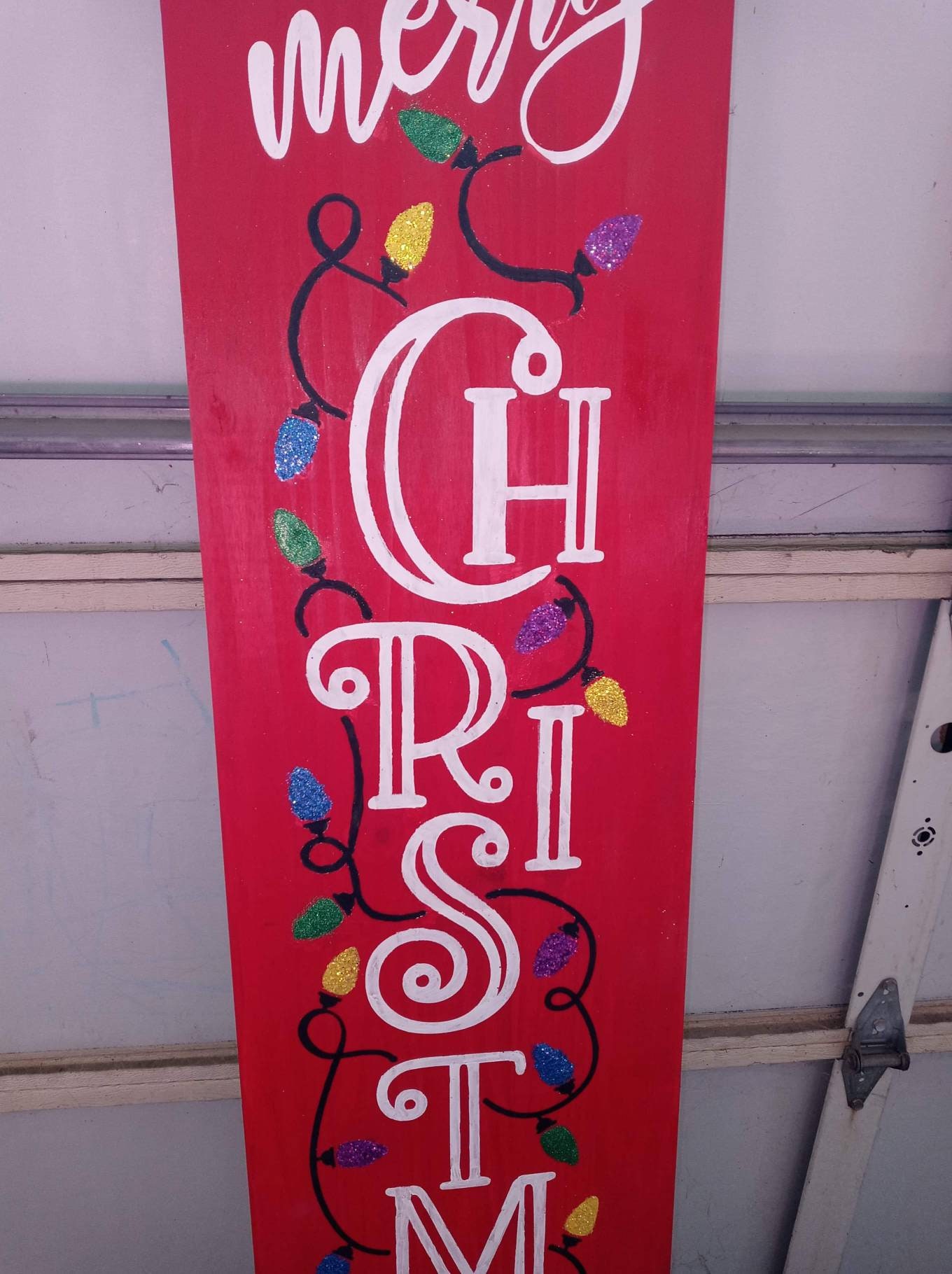 Christmas porch sign Porch Sign Holiday Signs Porch Leaner Etsy