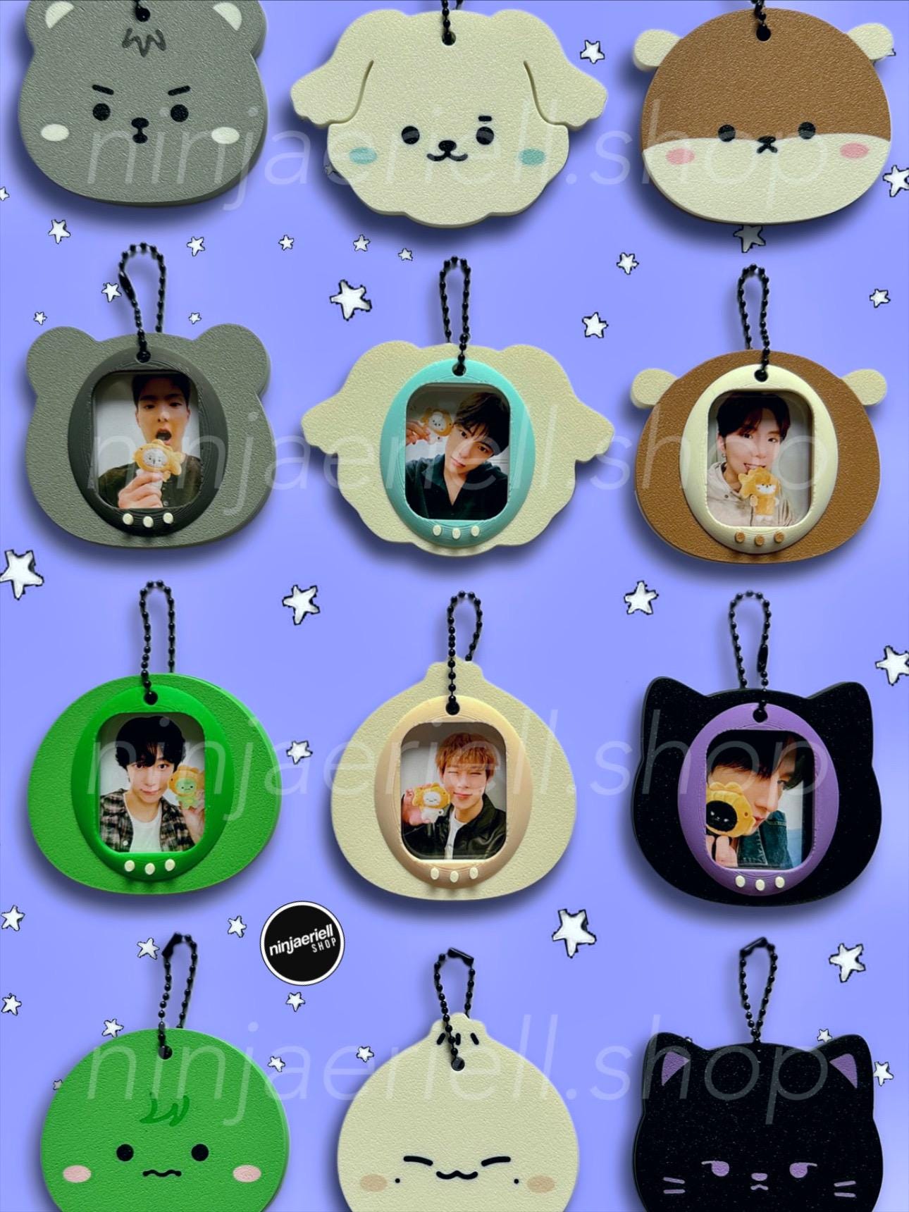 MONSTAX チャンギュン モンムンチ ニャンギュン ミニぬいIDフォトケース MONSTAX チャンギュン モンムンチ ニャンギュン ミニぬいIDフォト