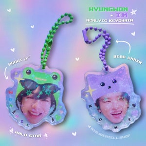 Monsta X Hyungwon I.M Acrylic Keychain
