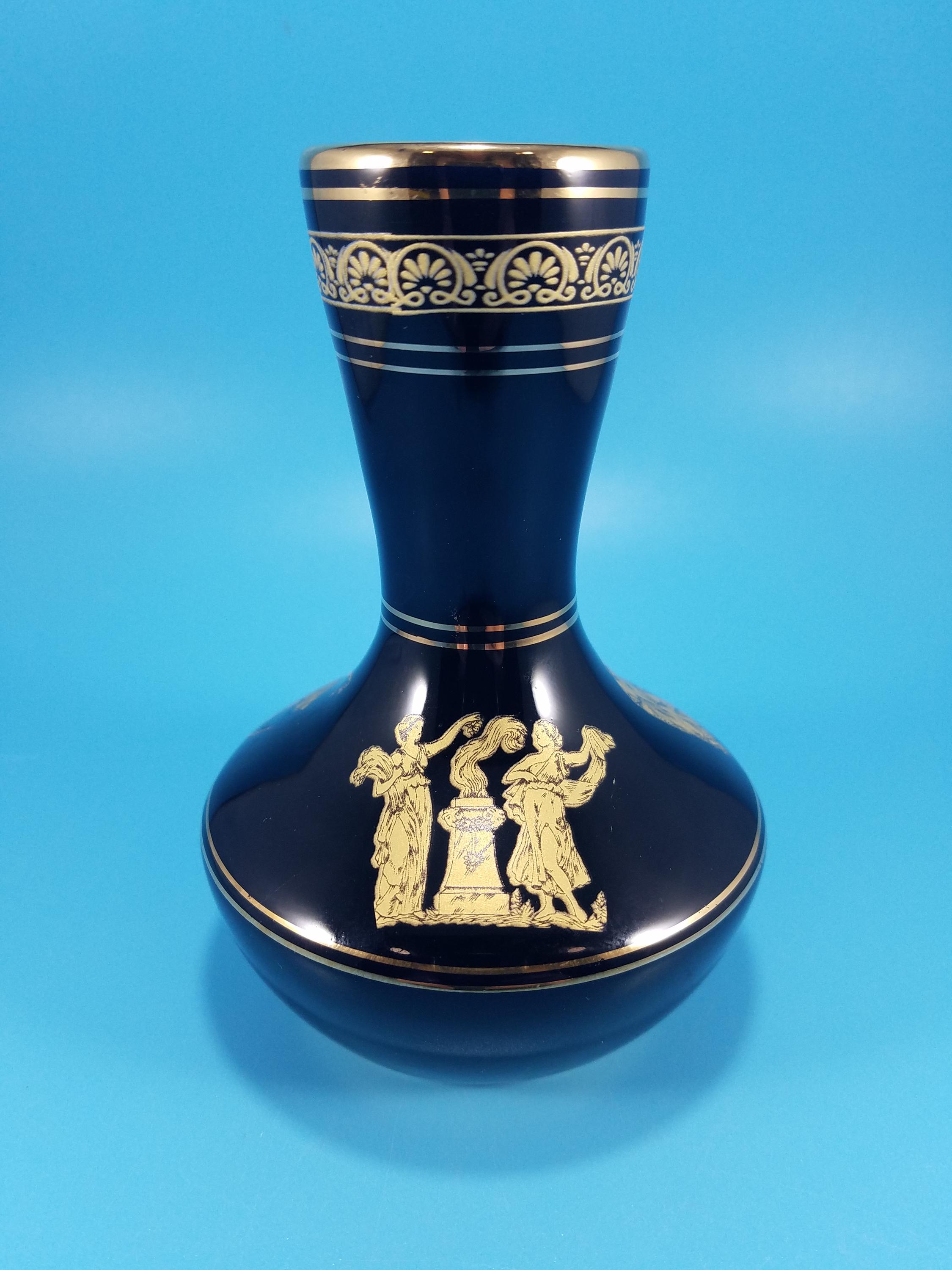 ギリシャハンドメイド陶器　24K 金彩　花瓶 ギリシャハンドメイド陶器 24K 金彩 花瓶 500x0.jpg