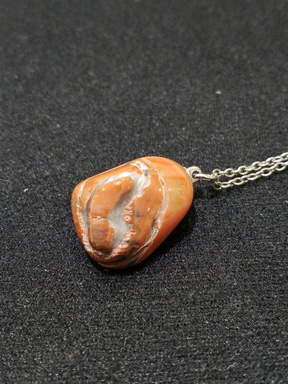 Natural Stone Pendant Necklace Fashion Jewelry - image 5