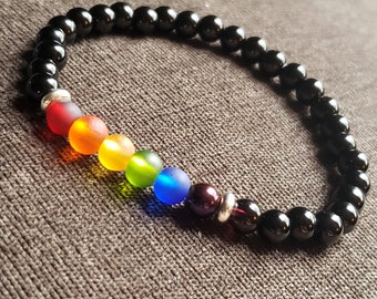 Wklo0avmg Gay Pride Bracelet Rainbow Flag Jewelry,Handmade Jewelry Fashion Bracelet Jewelry,QK0O201