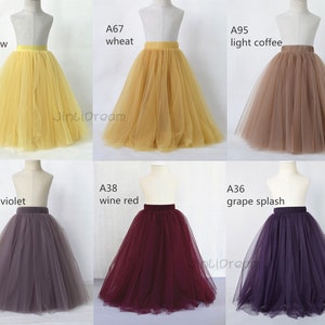 Jupe en tulle pour filles, tutu de mariage pour filles, cadeau d'anniversaire, cadeau de premier anniversaire image 7