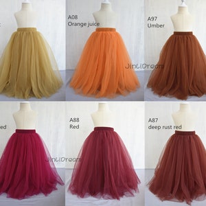 Jupe en tulle pour filles, tutu de mariage pour filles, cadeau d'anniversaire, cadeau de premier anniversaire image 6