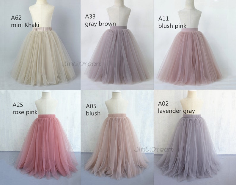 Flower girls tulle skirt,girls wedding tutu,Birthday gift,first birthday gift image 2