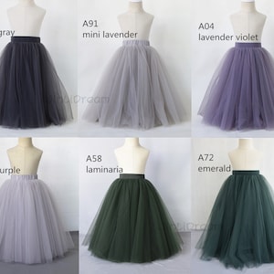 Flower girls tulle skirt,girls wedding tutu,Birthday gift,first birthday gift image 5