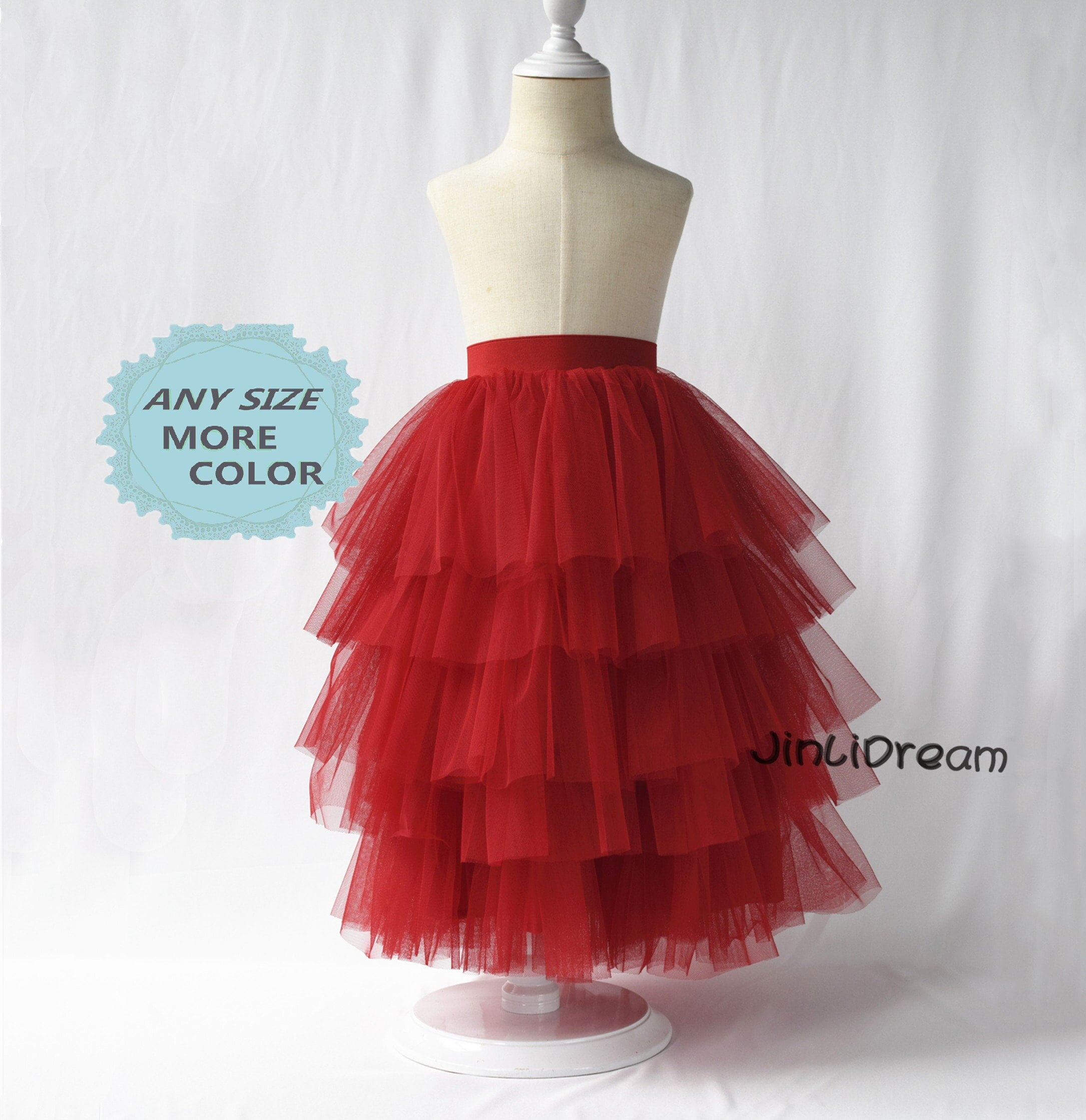 Tiered Tulle Skirt - Etsy