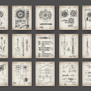 15 impresiones de patentes de dardos vintage, planos de juegos para el hogar, flechas, arte deportivo, póster de tablero de dardos, decoración de bar, decoración de sala de juegos, regalo para amantes de los dardos, jugador de dardos