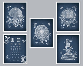 Optometrist Office Kunstdrucke: Eye Exam Decor (digitaler Download)