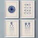 4 Optometry Art Vintage Science Art Medical Art Ophthalmology Poster ...