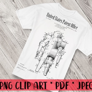 Pode incluir: Uma ilustração em preto e branco de uma patente de um aparelho de mergulho do United States Patent Office. A patente foi apresentada em 11 de agosto de 1880, e o número da patente é 791.064.