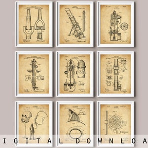 9 Firefighter Gift Vintage Patent Art Fire Hydrant Patent Vintage Blueprint Antique Invention Poster Fireman Equipment And Tools Blueprint