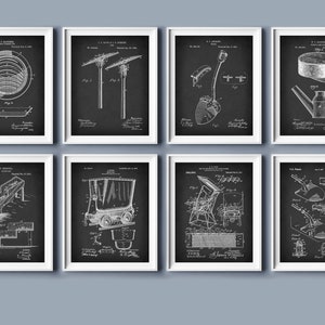 8 Gold Prospecting Tools Patent Art Gold Mining Blueprint Gift for Miner Prospector Gift Geologist Gift Gold Rush Poster Home Wall Decor