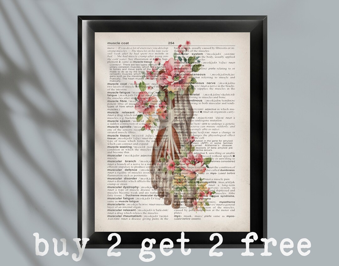 Foot Anatomy Print Podiatry Art Orthopedic Poster Dictionary - Etsy