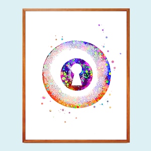 Pupil Art Human Eye Artwork Optometry Art Eye Clinic Decor Medical Art Optician Gift Optometrist Gift Ophthalmologist Gift Eyeglasses Shop