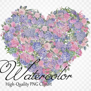 Purple Heart PNG Clipart San Valentino Clipart Wedding Designs Ortensia Clipart Rose Bouquet Clipart Invito romantico Clipart Love Art