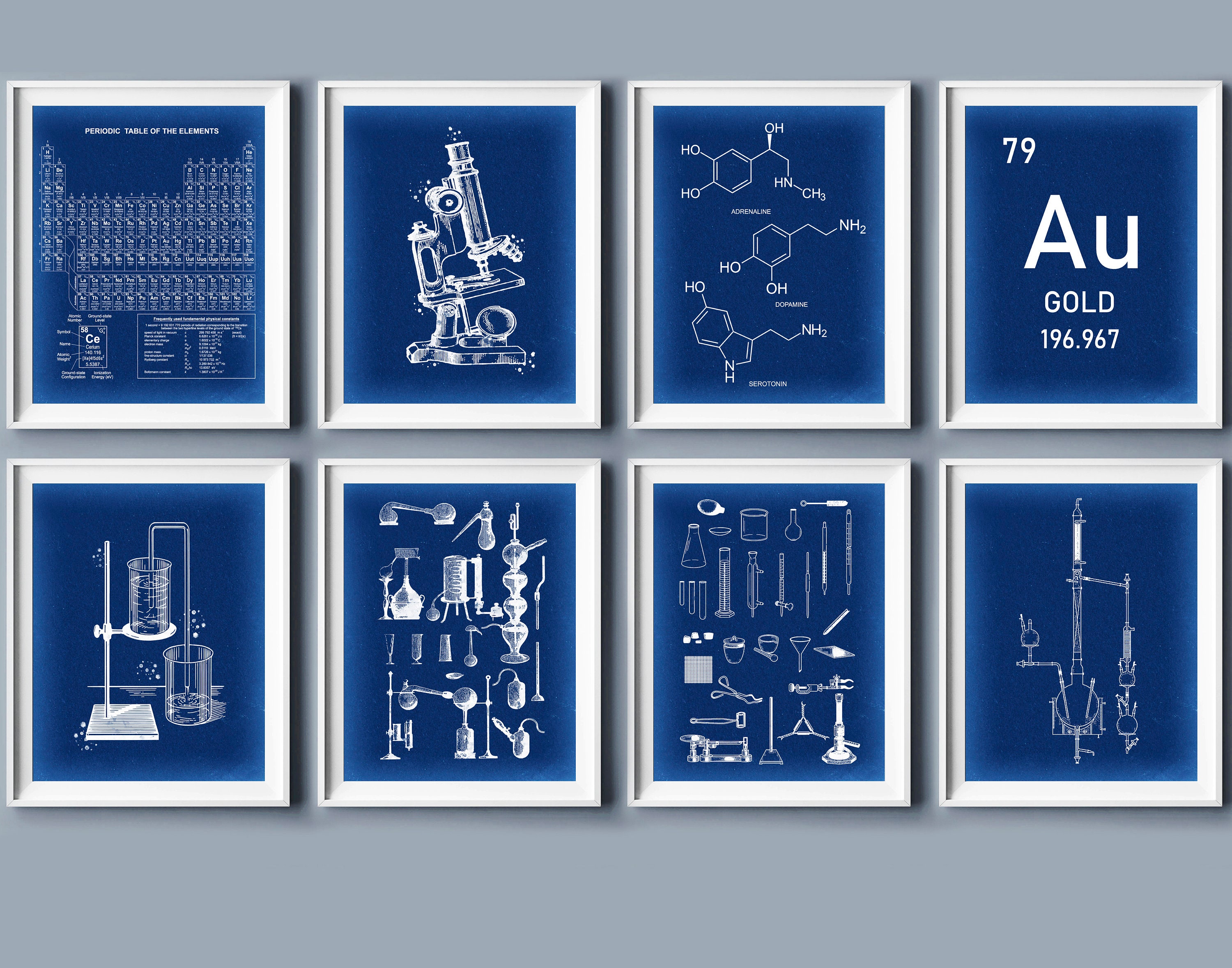 8 Chemistry Art Science Art Chemistry Tools Chemistry | Etsy