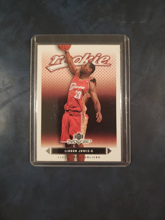 lebron james upper deck rookie