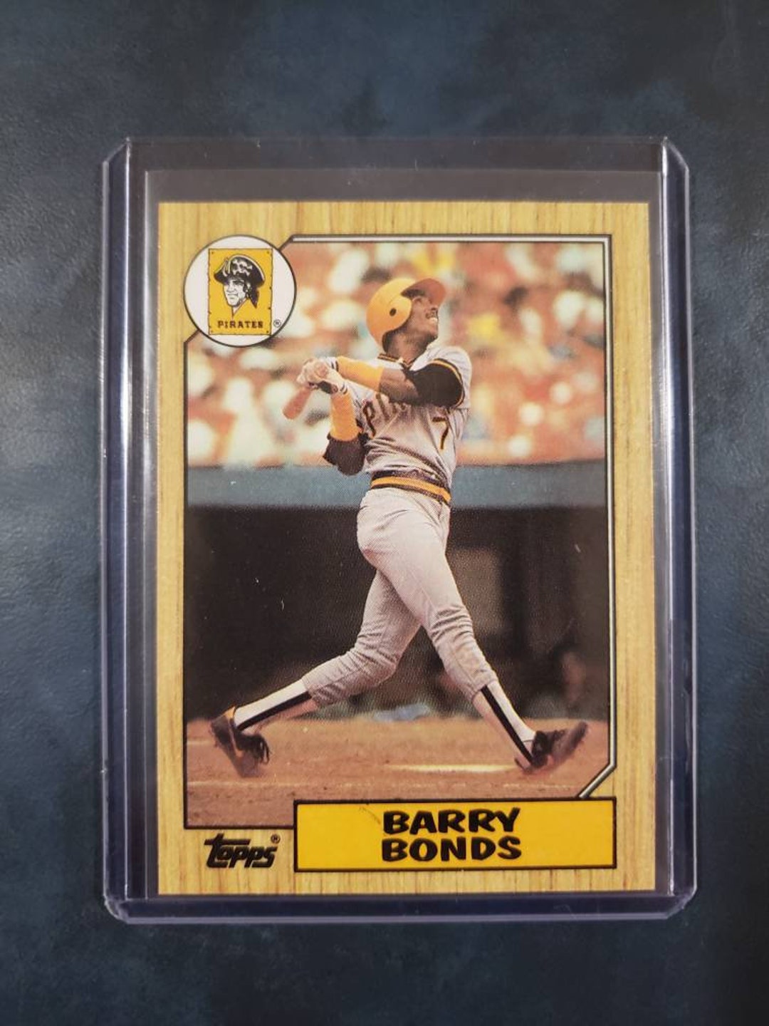 1987 Topps Barry Bonds Rookie Card With an Error - Etsy