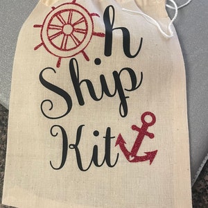 Oh Schiff Kit-Bachelorette Party Favor Bags-Recovery Kits-Cruise Kater Kit