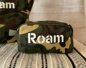 ROAM Pouch - Canvas Camo Bag for Men and Women who like to travel - Explore - Adventure