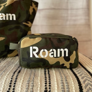 ROAM Pouch - Canvas Camo Bag for Men and Women who like to travel - Explore - Adventure