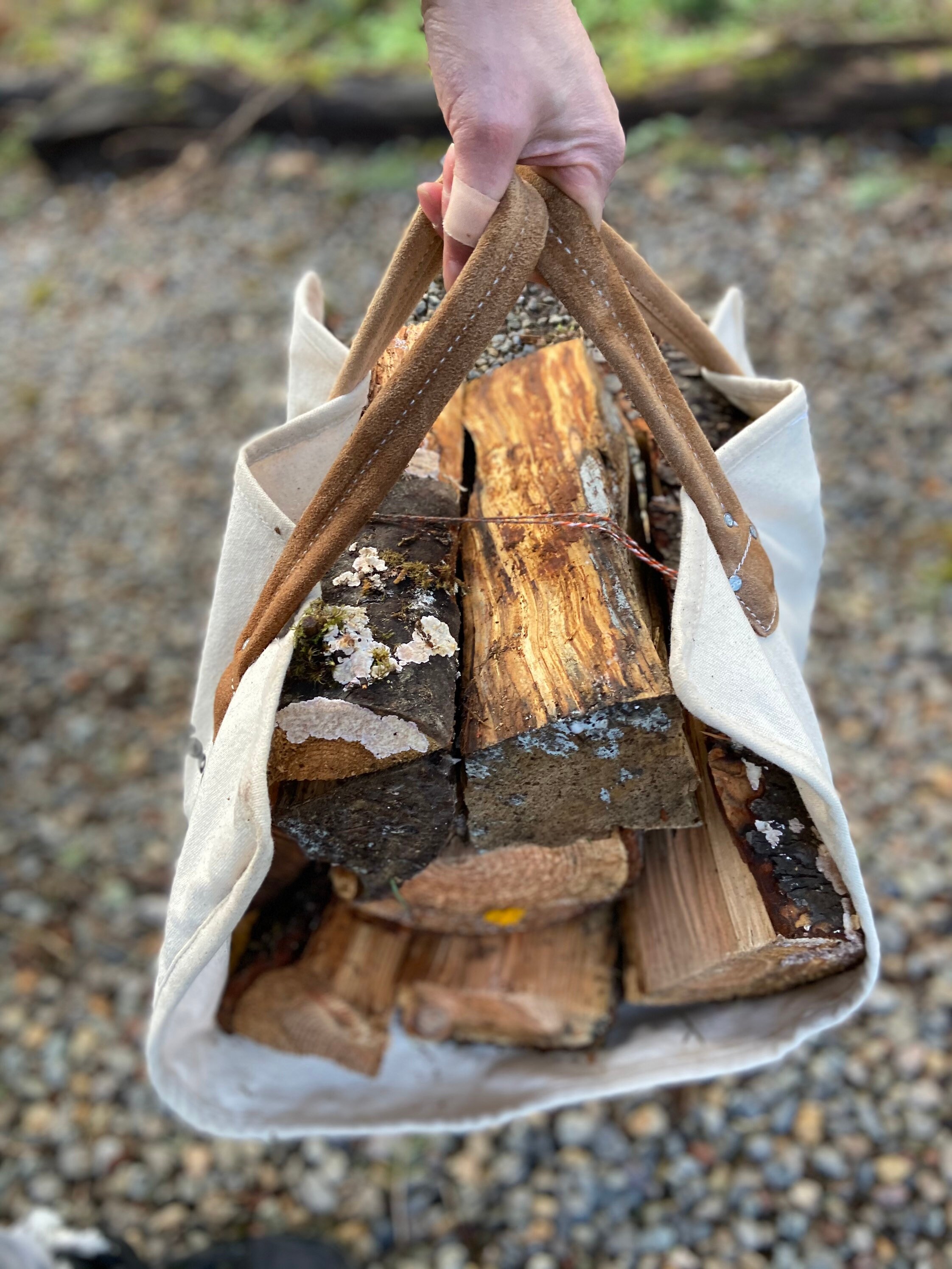 DOUGLAS Firewood Carrier Log Carrier Wood Tote Firewood Etsy