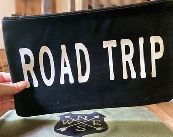 CAMP COLLECTION - Road Trip Waxed Coated Canvas Pouch