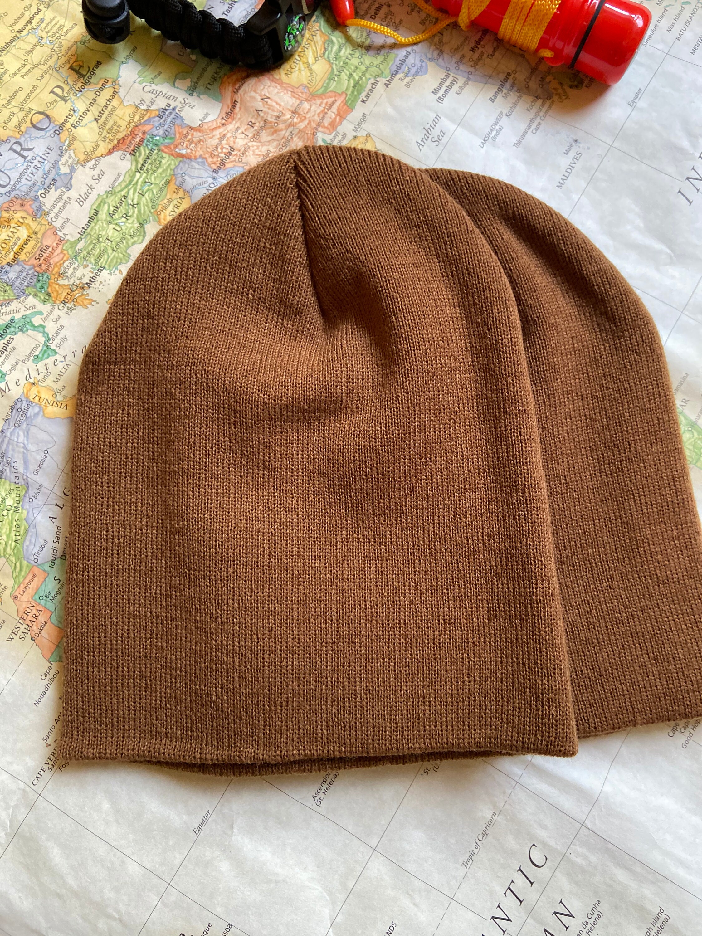COYOTE Unisex Beanie Men or Women's beanie No Cuff Etsy