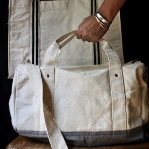 OSITO Heavy Duty Bag 24 oz. Duck Canvas Field bag. Matching overnight bag is the WANDER Overnight Bag. image 7