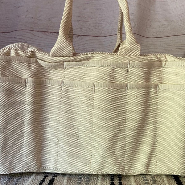 Bolsa BURLEY- 24 OZ. Duck Canvas con 20 bolsillos - Hecho a mano y extremadamente duradero - Un bolso diseñado para durar.