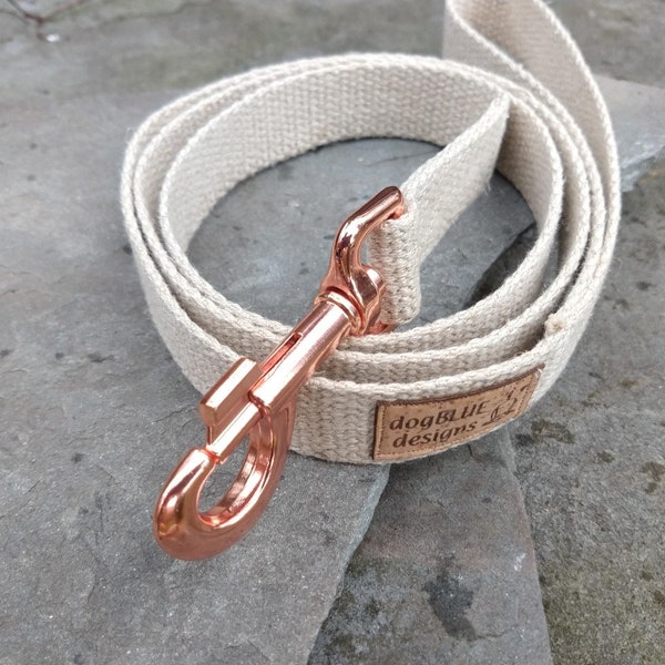 Just hemp organic dog leash with swivel hook, Eco dog leash, sustainable dog leash, classic dog leash, earth friendly hemp leash