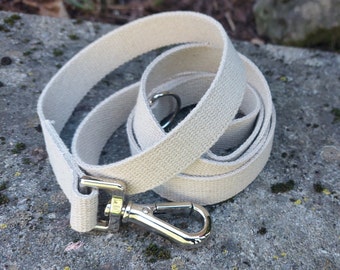 Just Hemp snap hook leash, eco hemp leash, ecofriendly hemp leash, heavy duty dog leash,  nickel plated snap hook, plain hemp dog leash