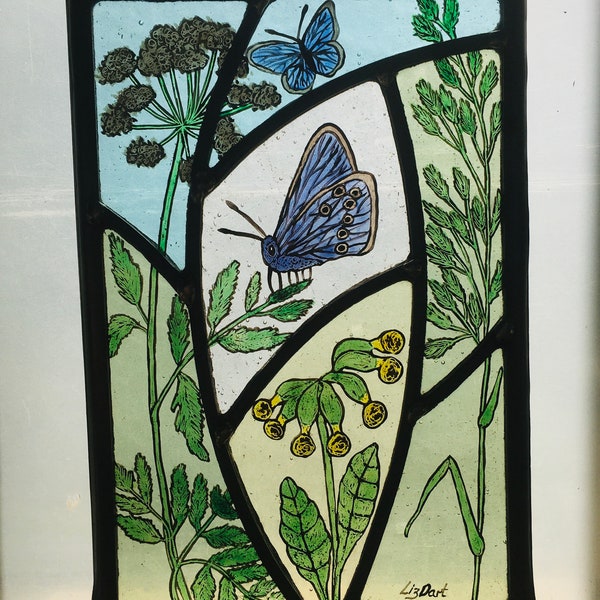 Butterfly and Cowslip Panel