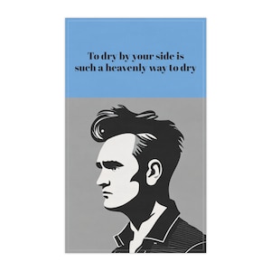Morrissey Kitchen Towel The Smiths There Is A Light That Never Goes Out, Meat Is Murder 80s