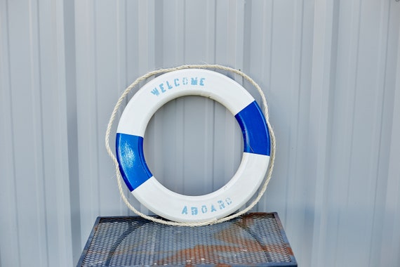 Nautical Life Preserver Decor Etsy