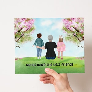 personalized gift for nana, gifts for grandma, birthday gifts for nana, Mother&#39;s Day gifts for mom, new grandma gift, gifts from grandchildr