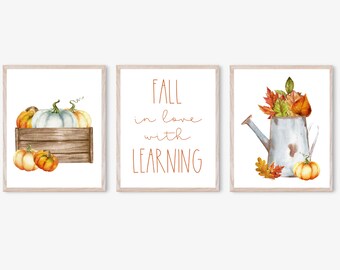 Fall In Love Print Etsy