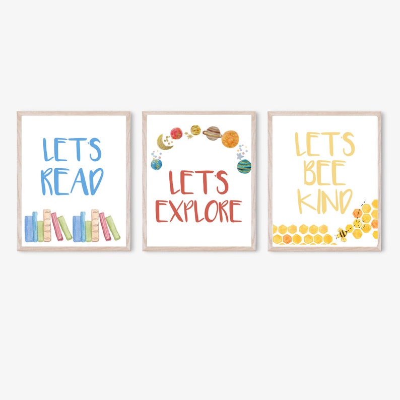Homeschool Room and Classroom Decor Homeschool Wall Art Etsy