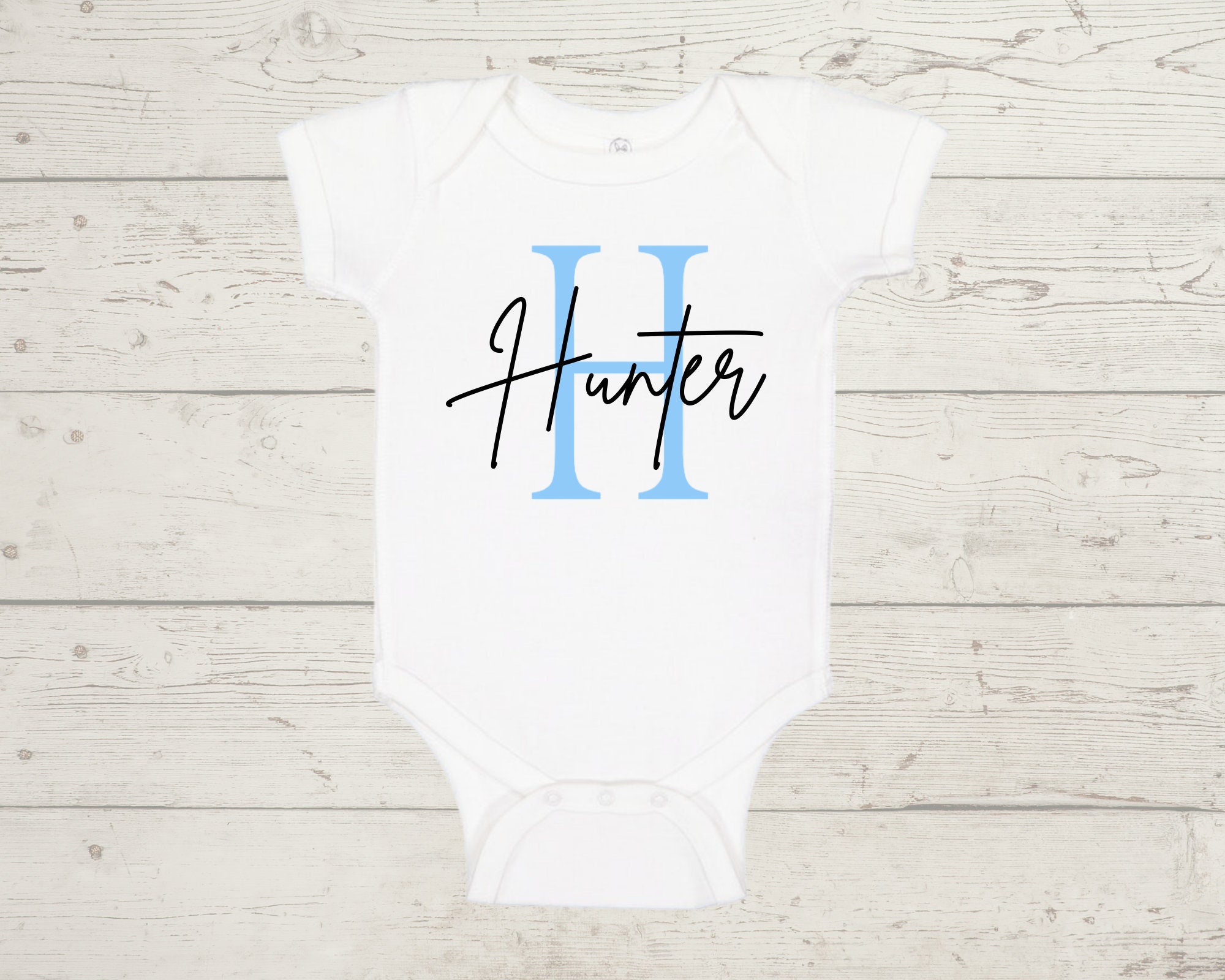 Personalized Baby Boy Name Onesie Custom Boy Name Onesie Etsy Canada
